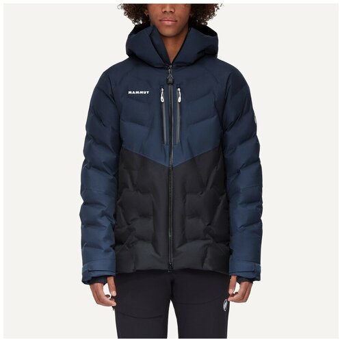 Mammut Пуховик Photics Ski HS Thermo Hooded Jacket M XL, black/marine