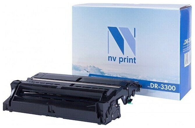 Барабан NV Print DR-3300 для принтеров Brother HL-5440D/ 5450DN/ 5450DNT/ 5470DW/ 6180DW/ DCP-8110DN/ 8250DN/ MFC-8520DN/ 8950DW, 30000 страниц