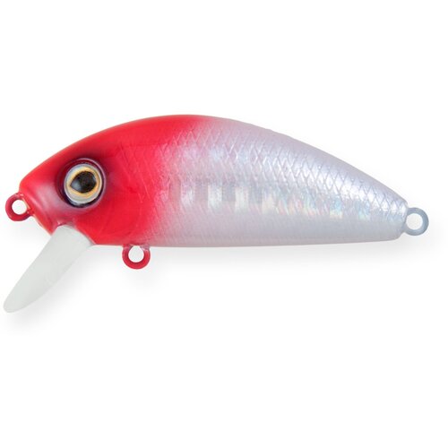 Воблер Минноу Strike Pro Mustang Minnow 45, цвет: 022PPP-713 Redhead Silver, (MG-002F#022PPP-713)