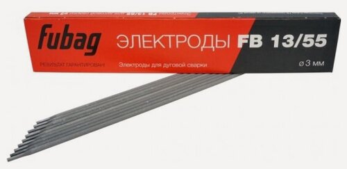 Изображение товара Электроды сварочные Fubag FB 13/55, 3.0 мм, пачка 0.9 кг
