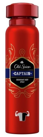 Дезодорант-спрей Old Spice Captain, 150 мл
