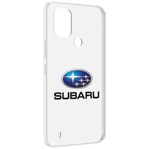 Чехол MyPads subaru-4 мужской для Nokia C31 задняя-панель-накладка-бампер