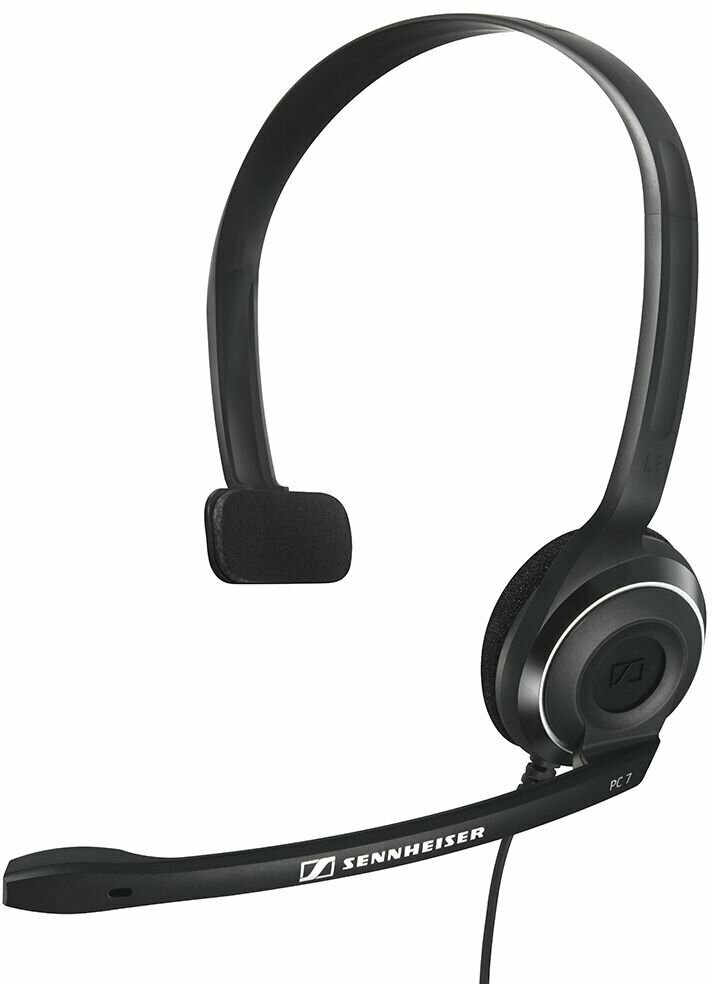 Проводная офисная гарнитура Sennheiser PC7, черный