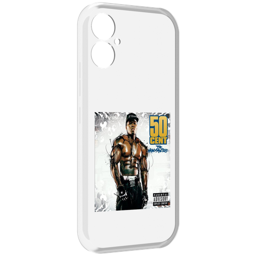 Чехол MyPads 50 Cent - The Massacre для Tecno Spark 9 Pro \ Spark 9T задняя-панель-накладка-бампер чехол mypads the outer worlds для tecno spark 9 pro spark 9t задняя панель накладка бампер