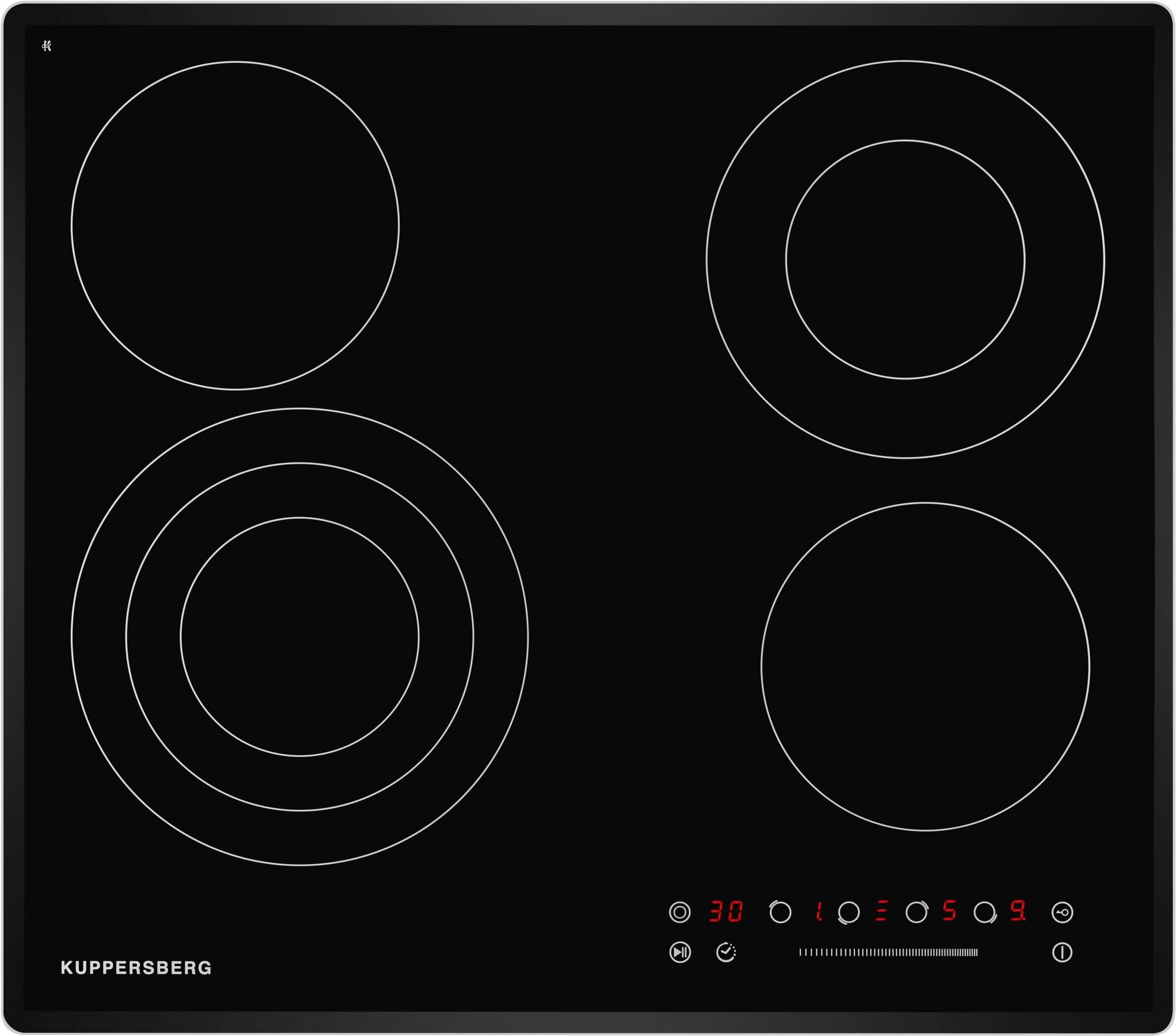 Электрическая варочная панель Kuppersberg ECS 632 F