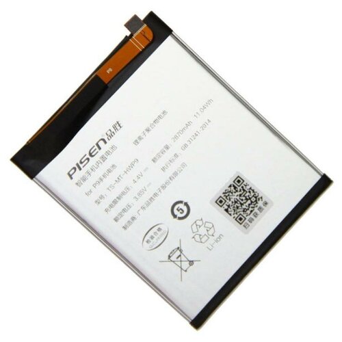 Аккумулятор Pisen для Huawei Honor 5C 4G (NEM-L51) Honor 8 4G (FRD-L09) P10 Lite (WAS-L03T/WAS-LX1) и др. (HB366481ECW) 2870 мАч