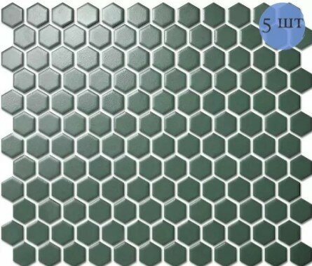 Мозаика керамическая (матовая) NS mosaic PS2326-05 26х30 см 5 шт (0.39 м²)