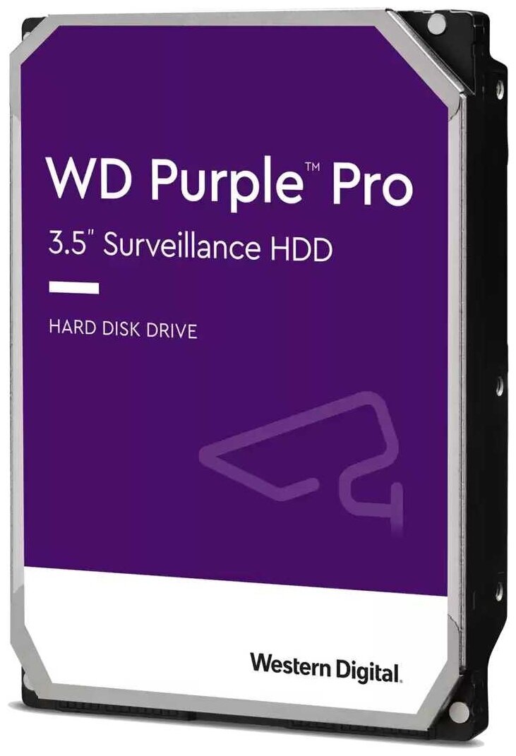 Жесткий диск WD SATA-III 10TB WD101PURP Surveillance Purple Pro (7200rpm) 256Mb 3.5"