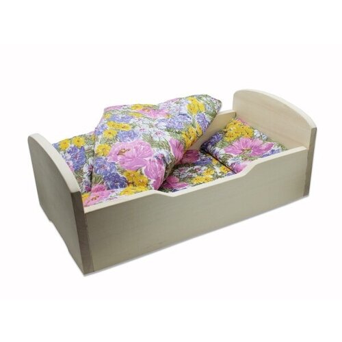 фото Комплект постельных принадлежностей для кукольных кроваток woodfun