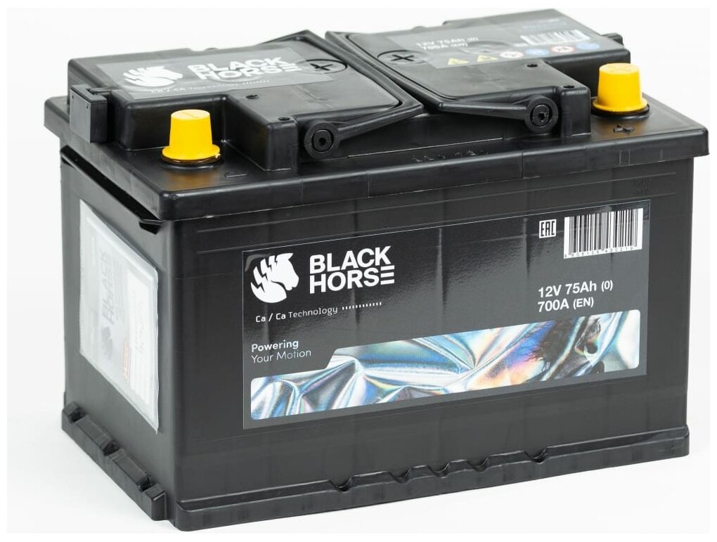 Аккумуляторная батарея Black Horse 12V 75.0 BH 75 (0)