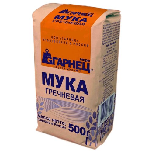 фото Мука гарнец гречневая 0.5 кг