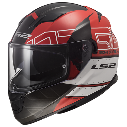 Шлем LS2 FF320 STREAM EVO LOOP (M, Black Red)