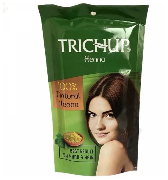 Хна натуральная Тричуп Васу (Trichup 100% NATURAL HENNA Vasu) 100г