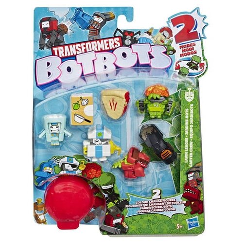 фото Transformers. игровой набор 8 ботов из садовой банды hasbro