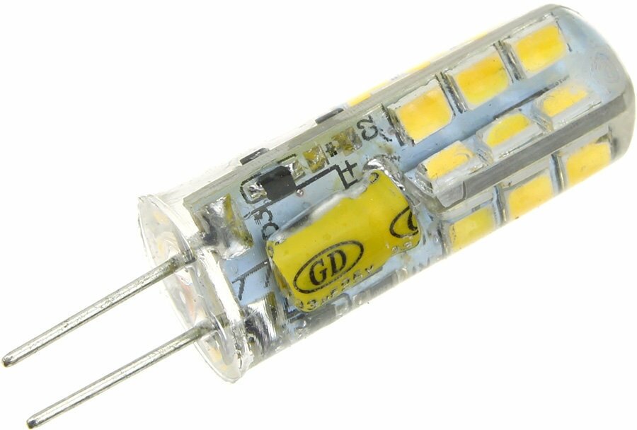 Лампа светодиодная LED-JC 1.5Вт 12В G4 6500К 150Лм in-home