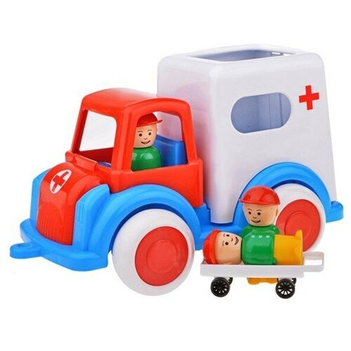 Машинка «Скорая помощь» деревянные игрушки kid s concept игрушечная скорая помощь серия aiden