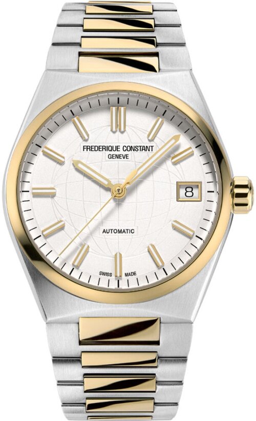 Наручные часы Frederique Constant FC-303V2NH3B, белый, серебряный