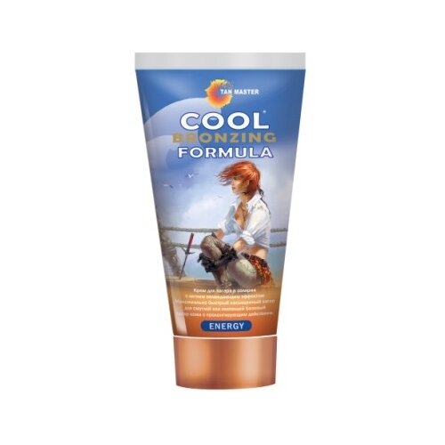 Крем для загара TanMaster Cool Bronzing Formula (150 мл) легкий бронзинг с охлаждающим эффектом