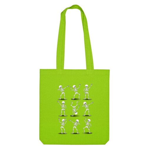 Сумка шоппер Us Basic, зеленый сумка обезьянка хип хоп даб желтый
