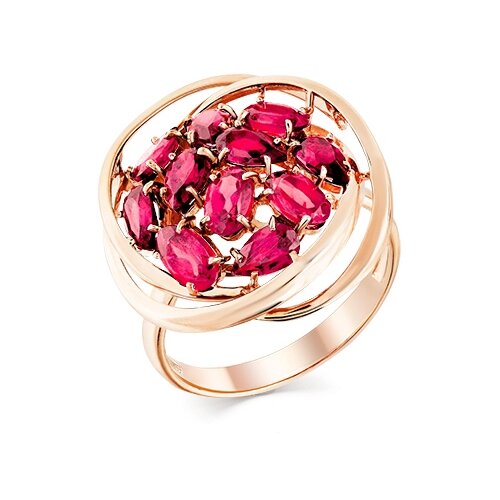 фото Кольца magic stones золотое кольцо с рубином
