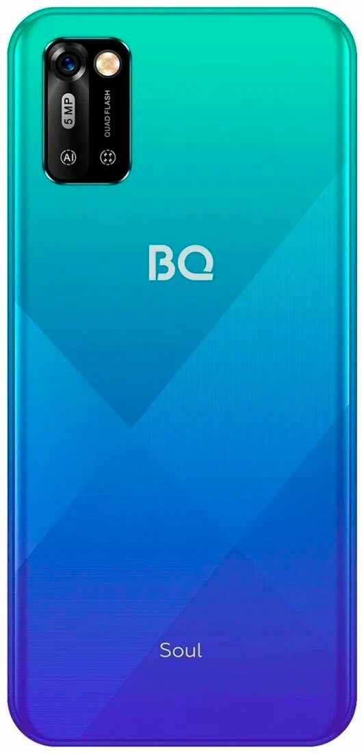 Смартфон BQ Soul 16Gb, 6051G, морская волна - фото №8