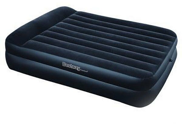 Кровать надувная Premium+ Air Bed/Queen 203*152*46 см, встроенный насос 220В, Bestway (67403)