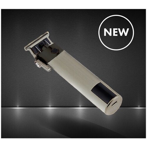 Беспроводной триммер мужской машинка для стрижки волос для мужчинбороды и усовдомашняяуход за волосамис дисплеемдля домасеребристый 199500₽