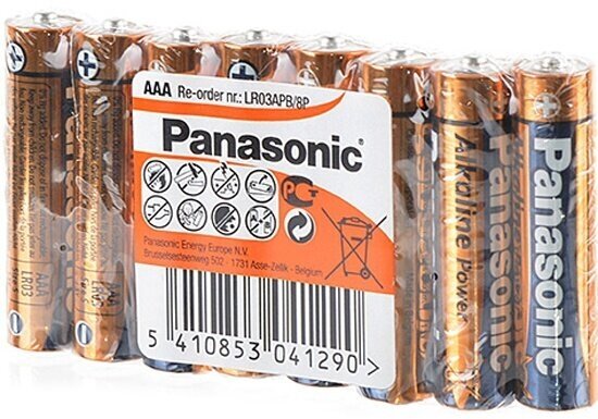 Элемент питания PANASONIC Alkaline Power LR03 AAA SR4 бл 48 шт