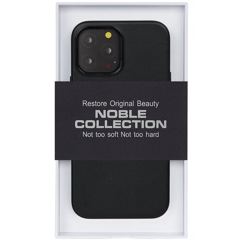Чехол для iPhone 14 Pro Max NOBLE COLLECTION-Чёрный