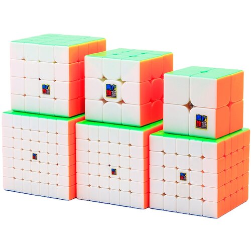 Набор кубиков Рубика MoYu 2x2x2-7x7x7 Cubing Classroom SET