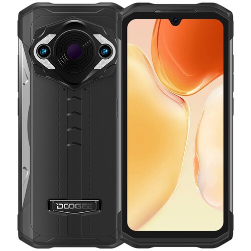 смартфон doogee s97 pro 8 128 гб dual nano sim тигриный оранжевый Смартфон DOOGEE S98 Pro 8/256 ГБ, Dual nano SIM, черный