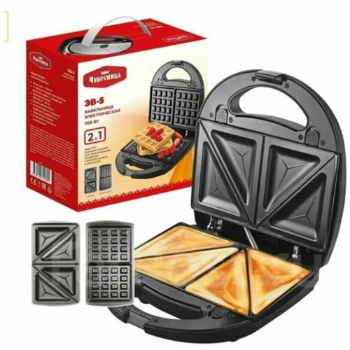 Вафельница Чудесница ЭВ-5 2в1 700Вт 256100₽