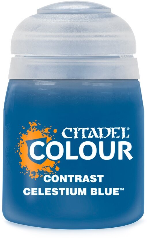 Краска акриловая контрастная Citadel Contrast Celestium Blue 29-60 (18 мл)