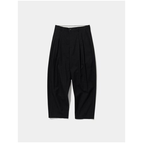 фото Брюки uniform bridge two tuck slacks, черный, m