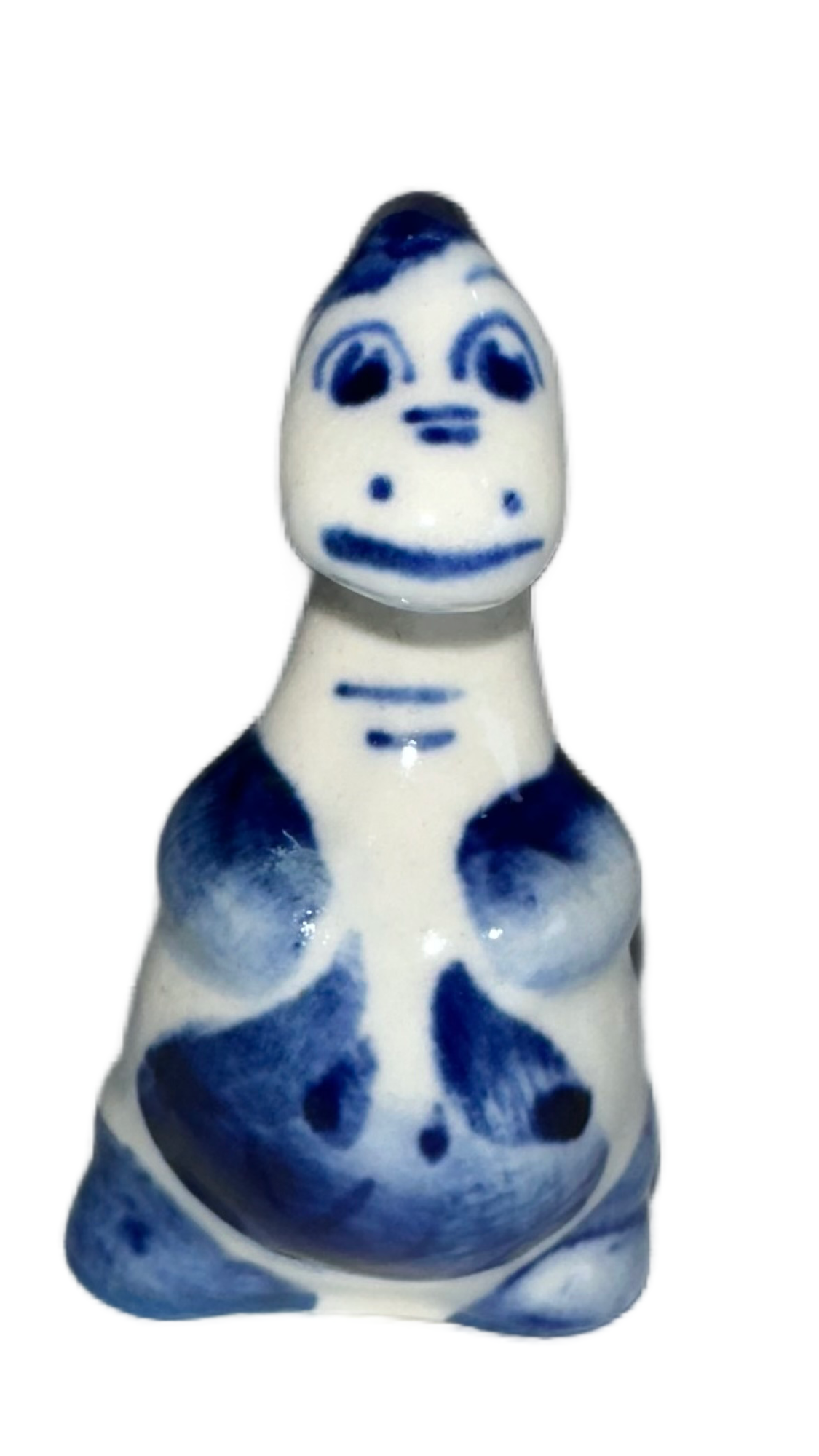 фото Фигурка "Дракон Малыш", символ года 2024, статуэтка гжель