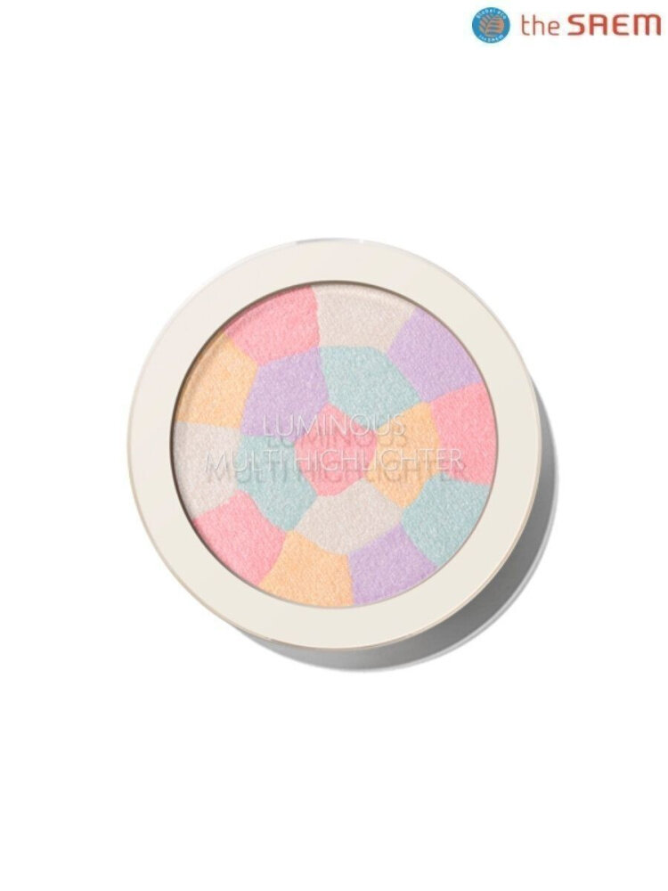 The Saem Хайлайтер минеральный Saemmul Luminous Multi Highlighter 01 Pink White, 8 гр.