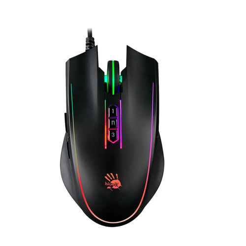 Компьютерная мышь Bloody игровая мышка оптическая проводная мышь с подсветкой 3990₽