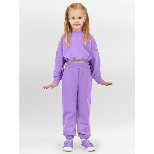 Комплект одежды KETMIN, размер 128, фиолетовый комплект одежды ketmin размер 128 фиолетовый