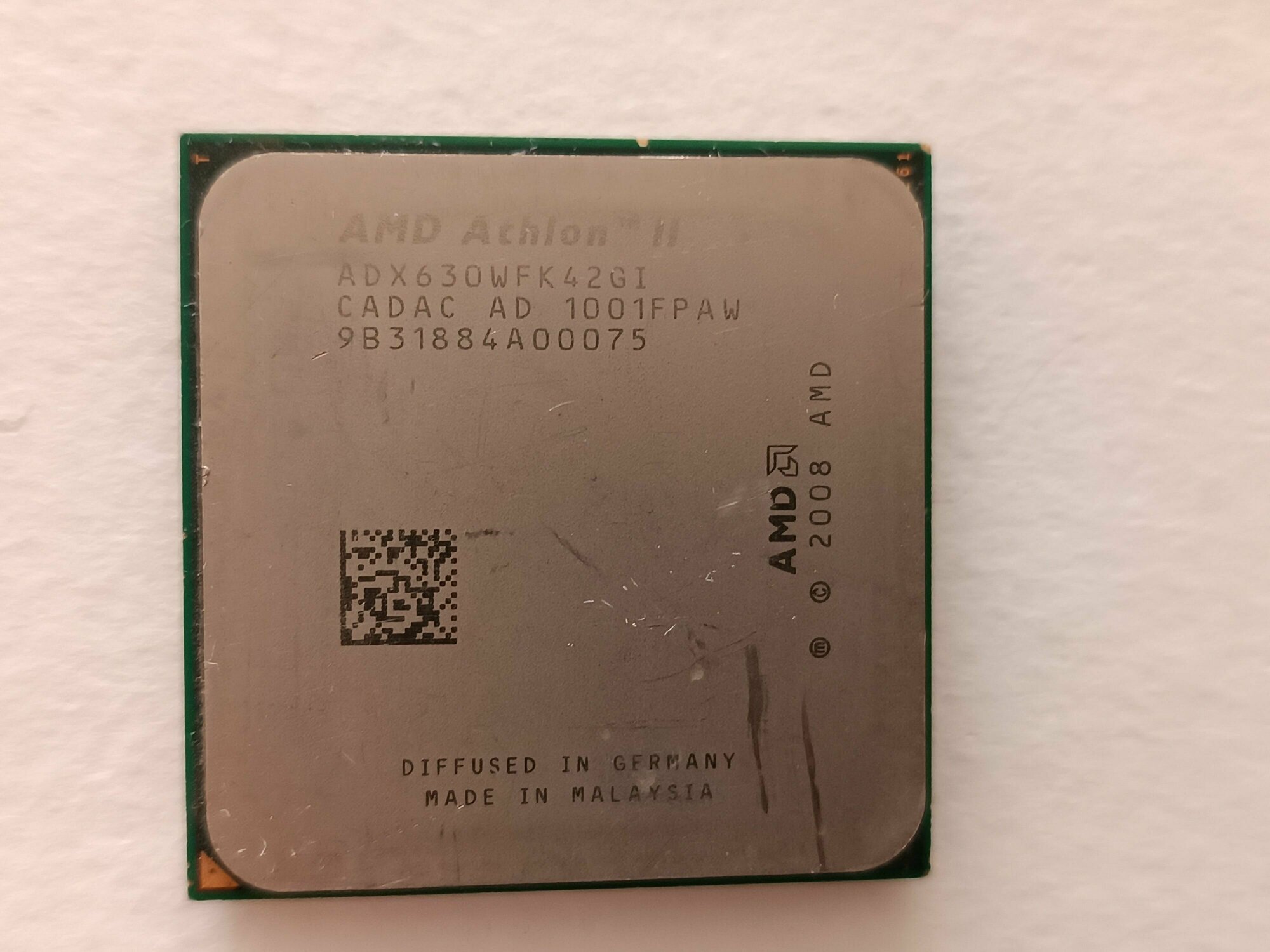 Процессор AMD Athlon II X4 630 ADX630, 95w, Propus, 4 ядра, 4 потока, Socket AM3, AM2+