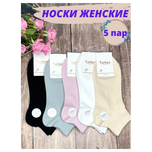 фото Женские носки , 5 пар, размер 36-41, мультиколор орхидея_shop_