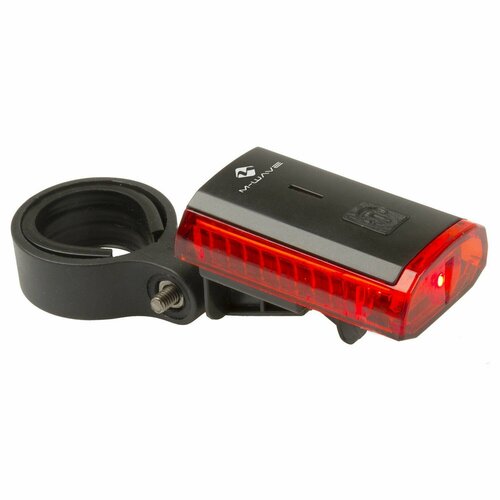 Фонарь задний велосипедный M-Wave USB, красный велофонарь задний m wave atlas l r rear light