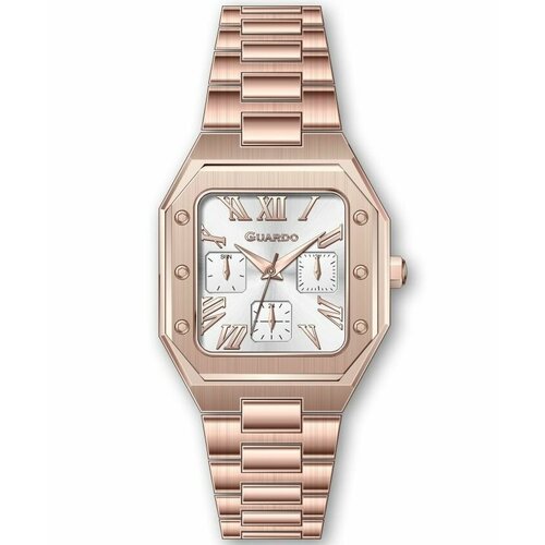 фото Наручные часы guardo 12727-6, золотой, белый