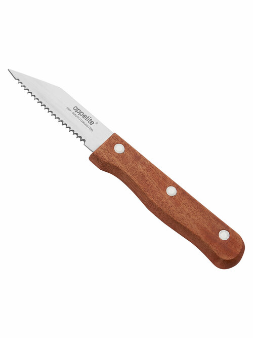 Нож для овощей Appetite Кантри из нержавеющей стали, 7 см