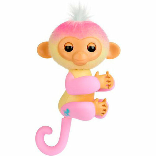 интерактивная игрушка обезьянка lucky monkey угадай кто внутри Игрушка Fingerlings 2.0 Deluxe Jas Baby, Monkey play set 3125