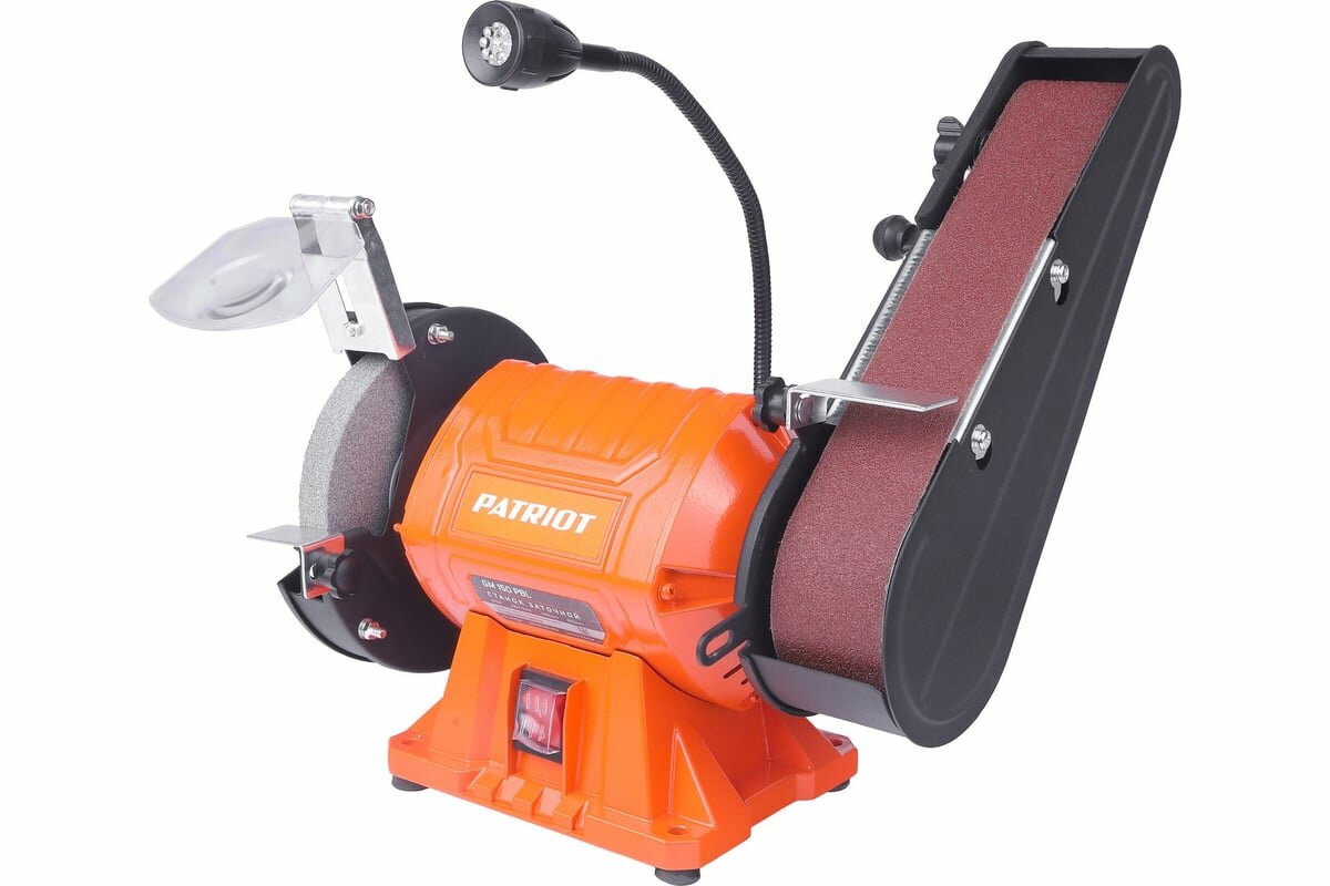 Patriot Станок заточной GM 150 PBL Expert подсветка шлифлента 160301534