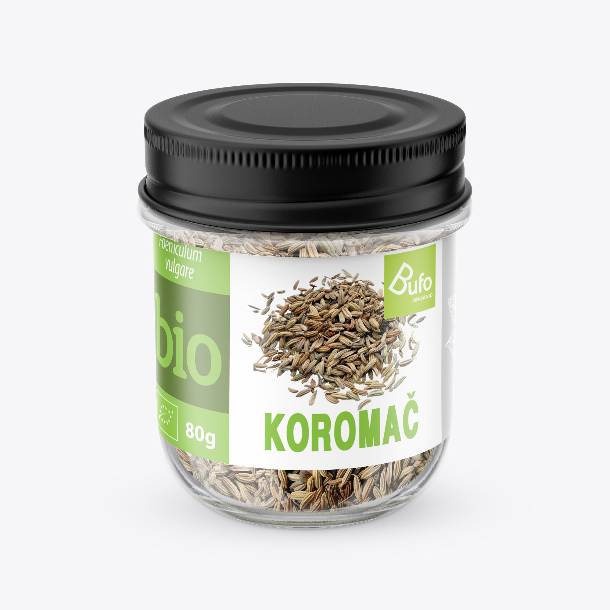 Фенхель семена цельные Bufo Словения 80г