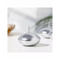 Создайте незабываемую атмосферу уюта и тепла с набором плавающих свечей "Овал" серебристого цвета! Этот набор включает  ...