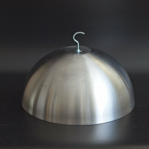 Колпак из нержавеющей стали, 28 см