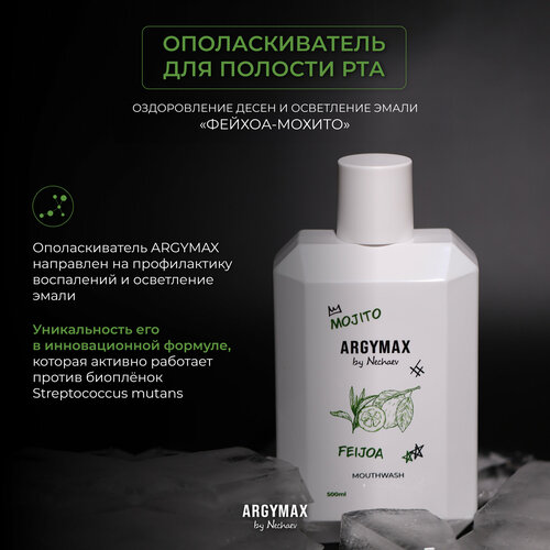 ARGYMAX by Nechaev Ополаскиватель для полости рта 500 мл.