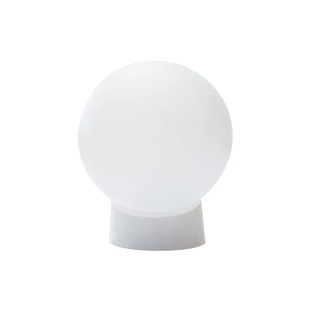 Светильник шар НББ 1xE27x60 Вт пластик цвет белый